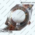 Реплика часов Rolex DateJust 36mm Fluted Bezel Stainless steel/Rose gold Blue&Grey Dials Diamonds Marker Jubilee Bracelet