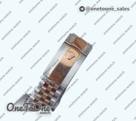 Реплика часов Rolex DateJust 36mm Diamonds Bezel Stainless steel/Rose gold 6 Dials Diamonds Marker Jubilee Bracelet
