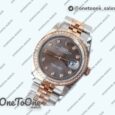 Реплика часов Rolex DateJust 36mm Diamonds Bezel Stainless steel/Rose gold 6 Dials Diamonds Marker Jubilee Bracelet