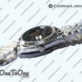 Реплика часов Rolex DateJust 41mm Fluted Bezel Stainless steel Grey Dial Roman Marker Jubilee Bracelet