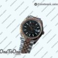 Реплика часов Rolex DateJust 41mm Fluted Bezel Stainless steel/Rose gold 7 Dials Stick Marker Jubilee Bracelet