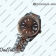 Реплика часов Rolex DateJust 41mm Fluted Bezel Stainless steel/Rose gold 7 Dials Stick Marker Jubilee Bracelet
