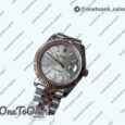 Реплика часов Rolex DateJust 41mm Fluted Bezel Stainless steel/Rose gold 7 Dials Stick Marker Jubilee Bracelet
