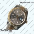 Реплика часов Rolex DateJust 41mm Fluted Bezel Stainless steel/Yellow gold 5 Dials Stick Marker Oyster Bracelet