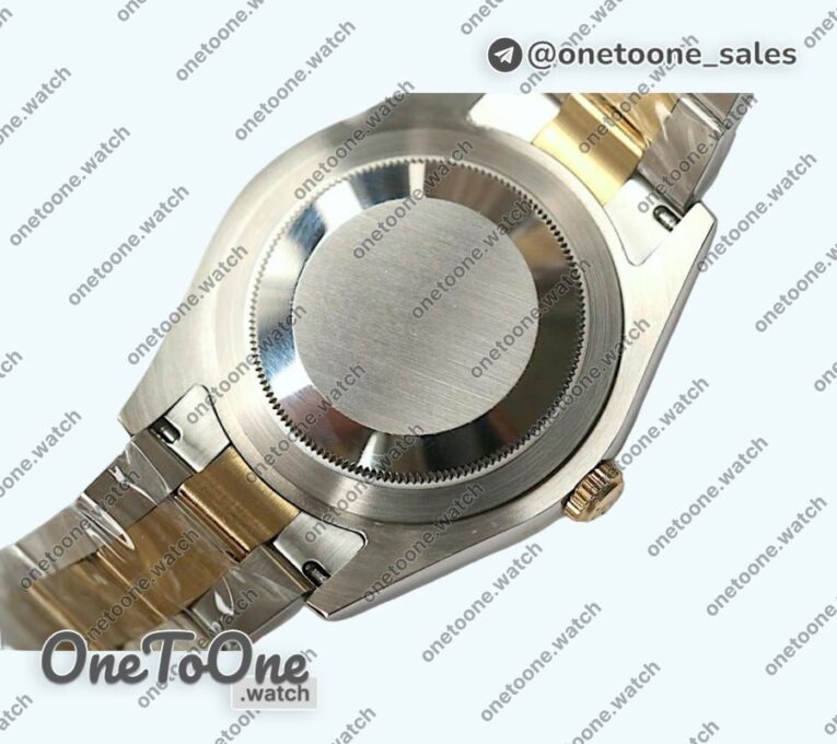 Реплика часов Rolex DateJust 41mm Fluted Bezel Stainless steel/Yellow gold 5 Dials Stick Marker Oyster Bracelet