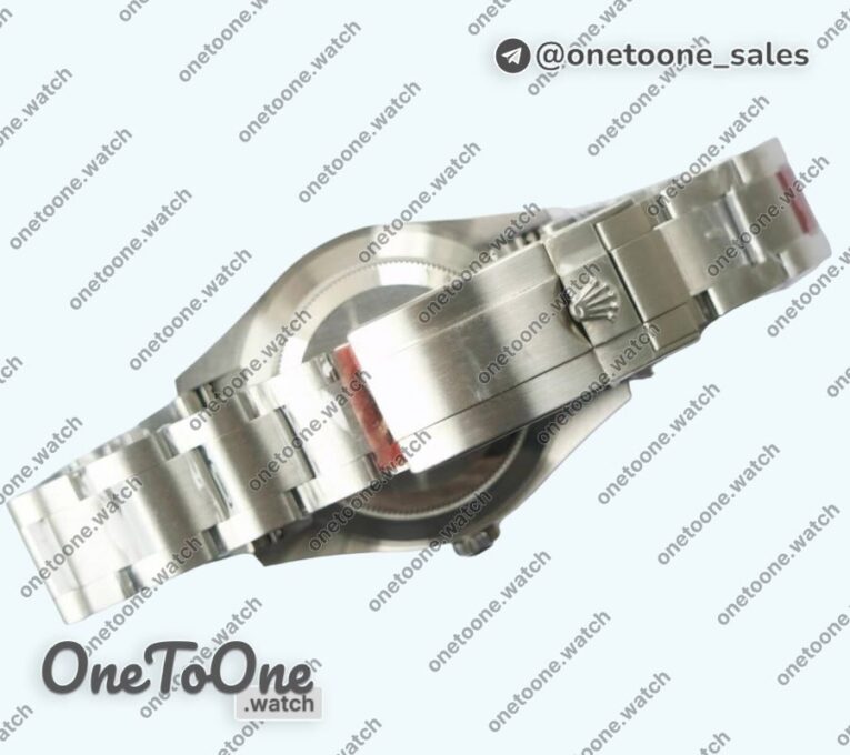 Реплика часов Rolex DateJust 41mm Fluted Bezel Stainless steel/Yellow gold 5 Dials Stick Marker Oyster Bracelet