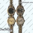 Реплика часов Rolex DateJust 41mm Fluted Bezel Stainless steel/Yellow gold 4 Dials Diamonds Marker Oyster Bracelet