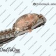Реплика часов Rolex DateJust 41mm Fluted Bezel Stainless steel/Rose gold Rose gold&White Dials Stick Marker Jubilee Bracelet