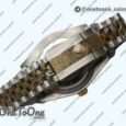Реплика часов Rolex DateJust 41mm Fluted Bezel Stainless steel/Yellow gold Black&Gold Dials Diamonds Marker Jubilee Bracelet