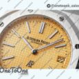 Реплика часов Audemars Piguet Royal Oak Jumbo 15202 39mm Stainless steel Salmon Dial Bracelet