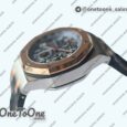 Реплика часов Audemars Piguet Royal Oak Offshore Bucherer Top-tier Копия один в один Two Tone Blue Dial on Black Leather Strap