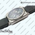 Реплика часов Bell&ross BR 03-92 Stainless steel Case Black Dial GIGN 42.5mm Rubber Strap MIYOTA 9015