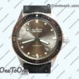 Реплика часов Blancpain Fifty Fathoms Bathyscaphe 43mm Stainless steel Top-tier Копия один в один Gray Dial Sail-canvas Strap