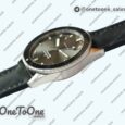 Реплика часов Blancpain Fifty Fathoms Bathyscaphe 43mm Stainless steel Top-tier Копия один в один Gray Dial Sail-canvas Strap