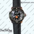 Реплика часов Blancpain Fifty Fathoms Stainless steel "No Radiation" Limited Edition Black Dial Sail-canvas Strap (Free Extra Strap)