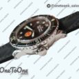 Реплика часов Blancpain Fifty Fathoms Stainless steel "No Radiation" Limited Edition Black Dial Sail-canvas Strap (Free Extra Strap)