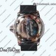 Реплика часов Blancpain Fifty Fathoms Stainless steel "No Radiation" Limited Edition Black Dial Sail-canvas Strap (Free Extra Strap)