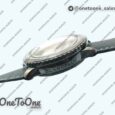 Реплика часов Blancpain Fifty Fathoms PVD Dark Knight Top-tier Копия один в один Black Dial Sail-canvas Strap