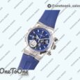 Реплика часов Vacheron Constantin Overseas Chrono Ref.5500V Stainless steel Blue&Black&White Dials Rubber Strap