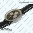 Реплика часов Breitling Navitimer Chronograph 43mm Stainless steel Case Black Dial Leather Asia 7750