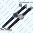 Реплика часов Vacheron Constantin Fiftysix Stainless steel 40mm Top-tier Копия один в один Blue&Silver Dials Black Leather Strap