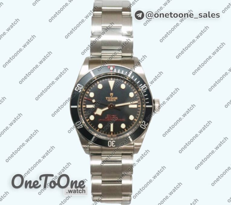 Реплика часов Tudor Heritage 2016 Black Bay Shield Top-tier Копия один в один Black Bezel Bracelet V5