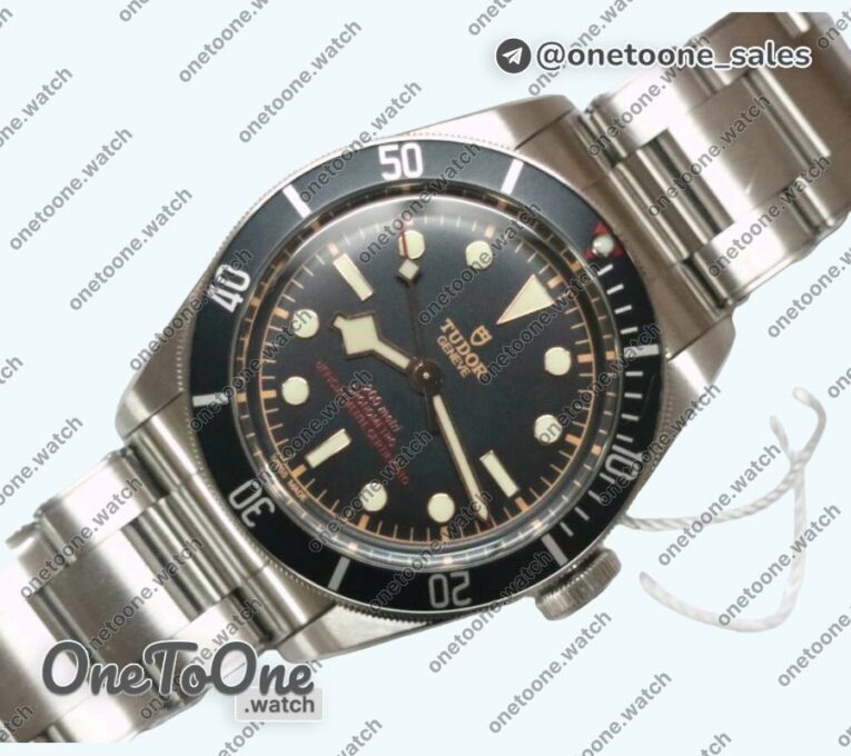 Реплика часов Tudor Heritage 2016 Black Bay Shield Top-tier Копия один в один Black Bezel Bracelet V5