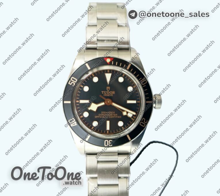 Реплика часов Tudor Black Bay Fifty Eight 39mm Stainless steel Top-tier Копия один в один Black Dial Stainless steel Bracelet