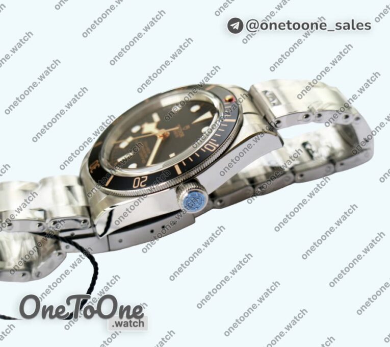 Реплика часов Tudor Black Bay Fifty Eight 39mm Stainless steel Top-tier Копия один в один Black Dial Stainless steel Bracelet