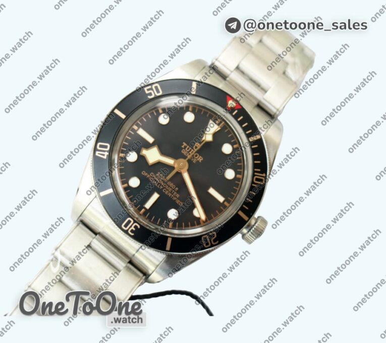 Реплика часов Tudor Black Bay Fifty Eight 39mm Stainless steel Top-tier Копия один в один Black Dial Stainless steel Bracelet