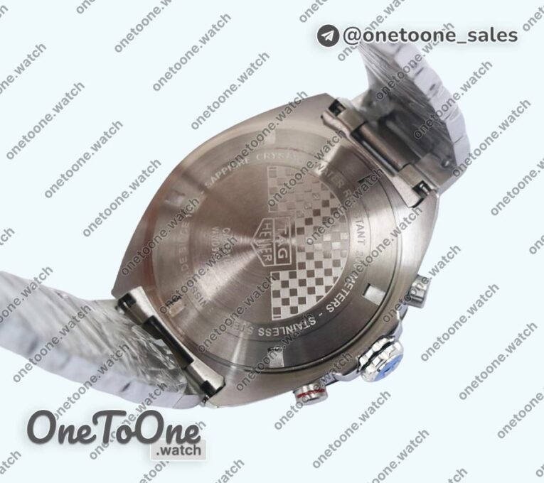 Реплика часов Tag Heuer Tag F1 Chrono Calibre 16 Stainless steel Green&White Dials Bracelet Quartz