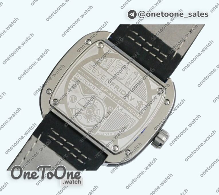 Реплика часов Sevenfxxday SevenFriday M1-1 Stainless steel/LE White Japan Miyota 8210