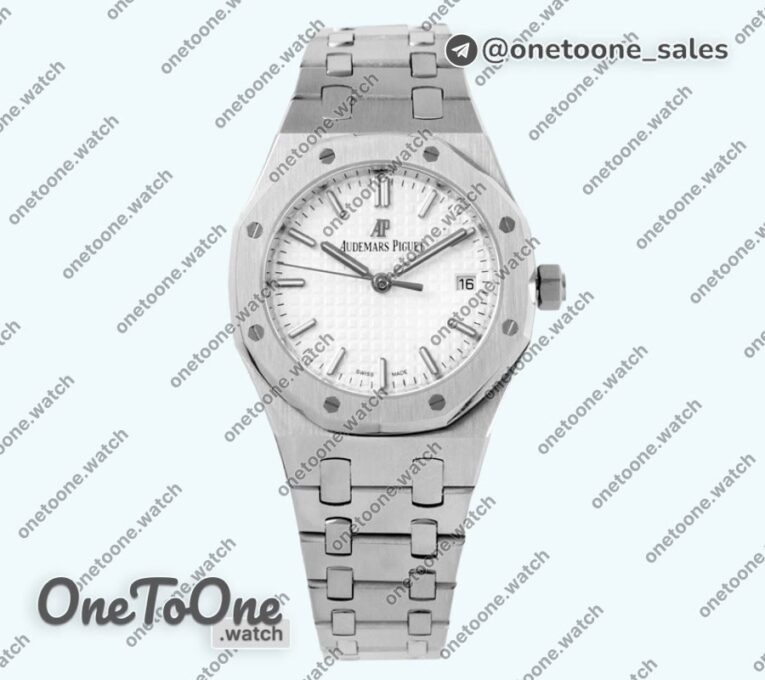Реплика часов Audemars Piguet Royal Oak Ladies 34mm Stainless steel Case Black&White Dials