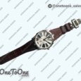 Реплика часов Roger Dubuis Excalibur 42mm Dbex0536 Stainless steel RDF Top-tier Копия один в один Silver&Blue Dials Leather Strap RDF