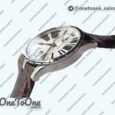 Реплика часов Roger Dubuis Excalibur 42mm Dbex0536 Stainless steel RDF Top-tier Копия один в один Silver&Blue Dials Leather Strap RDF