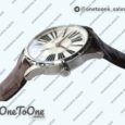 Реплика часов Roger Dubuis Excalibur 42mm Dbex0536 Stainless steel RDF Top-tier Копия один в один Silver&Blue Dials Leather Strap RDF