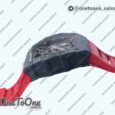 Реплика часов Richard Mille 035-02 Real PT Top-tier Копия один в один Skeleton Dial Red&White&Black Rubber Strap NH05A V4