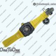 Реплика часов Richard Mille 035-02 Real PT Top-tier Копия один в один Skeleton Dial Yellow Rubber Strap NH05A V4