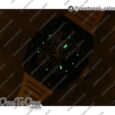Реплика часов Richard Mille 035-02 Real PT Top-tier Копия один в один Skeleton Dial Yellow Rubber Strap NH05A V4