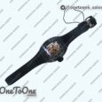 Реплика часов Richard Mille 052 Skull Black Ceramic Top-tier Копия один в один Rose gold Skeleton Dial Black Rubber Strap NH05A