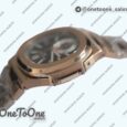 Реплика часов Patek Philippe Nautilis 5980 Chrono Rose gold Brown Dial Leather