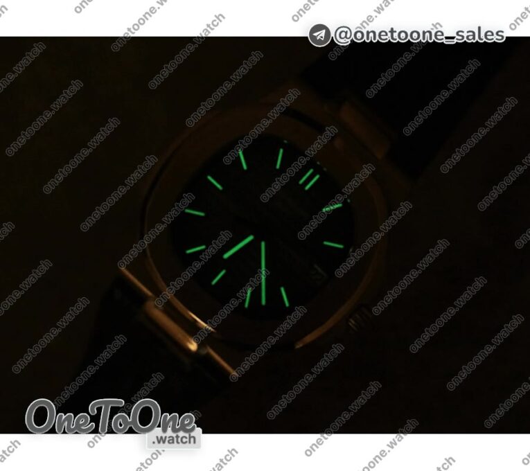 Реплика часов Patek Philippe Nautilus 5711/1R Top-tier Копия один в один Brown&White Textured Dial Brown Leather Strap 324CS