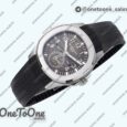 Реплика часов Patek Philippe Aquanaut 5164R Stainless steel Top-tier Копия один в один Black Dial Rubber Strap