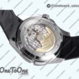 Реплика часов Patek Philippe Aquanaut 5164R Stainless steel Top-tier Копия один в один Black Dial Rubber Strap