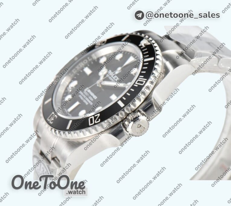 Реплика часов Rolex Submariner 114060 No Date 904L Steel Top-tier Копия один в один
