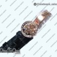 Реплика часов Patek Philippe Grand Complications 6102R Moon Rose gold Black Dial Black Leather Strap TWF
