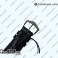 Реплика часов Patek Philippe Calatrava 5227 Stainless steel Top-tier Копия один в один Black&White Dial Black Leather Strap 324CS 3KF