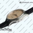 Реплика часов Patek Philippe Calatrava 5227 Stainless steel Cream White Leather Strap MY9015 Mod