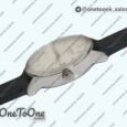 Реплика часов Patek Philippe Calatrava 5296G Stainless steel White Dial Leather Strap Miyota 9015 Mod