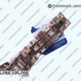 Реплика часов Longines Master Moonphase Chronograph Rose gold Top-tier Копия один в один White Dial Bracelet